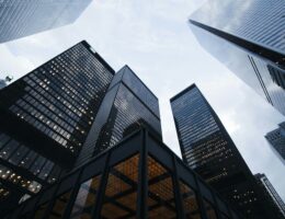 a group of skyscrapers